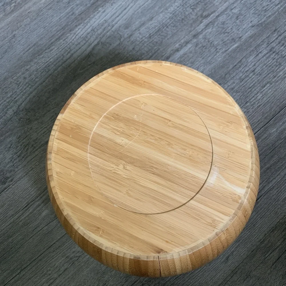 Lipper International 3-Piece Bamboo Salad Bowl Set with Servers 12in